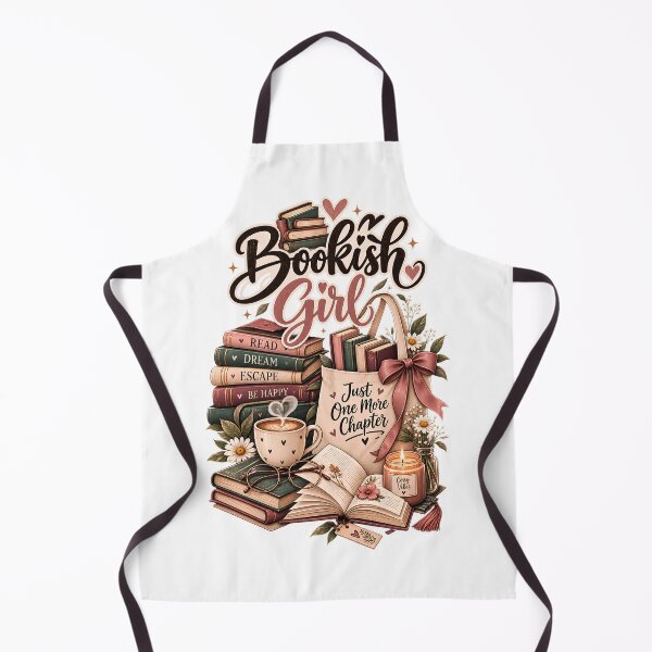 Item preview, Bookish Girl Just One More Chapter Cozy Reading Vibes designed and sold by BellabdO.