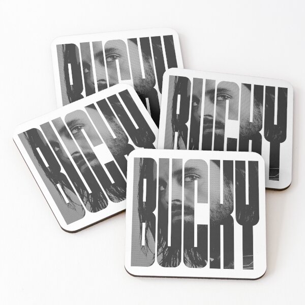 Item preview, Bucky Barnes The Winter Soldier Avengers Halftone Print designed and sold by drianacore.