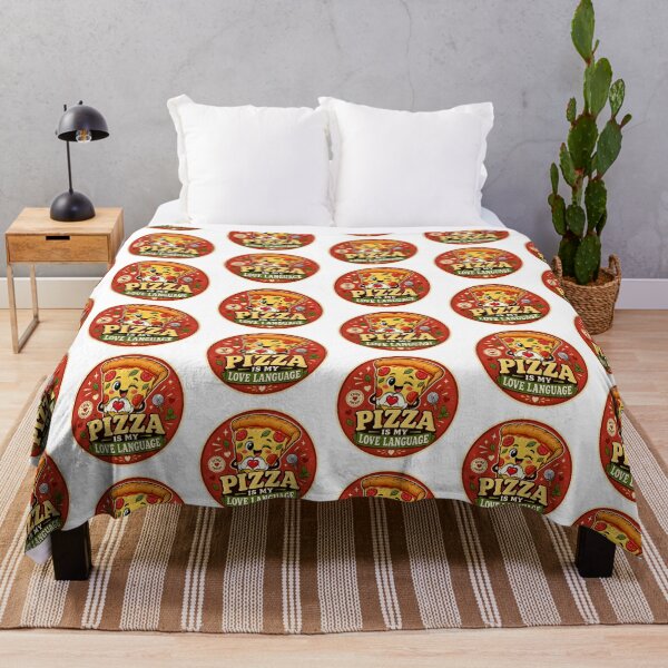 Item preview, Pizza Is My Love Language designed and sold by RedRubyBubble.