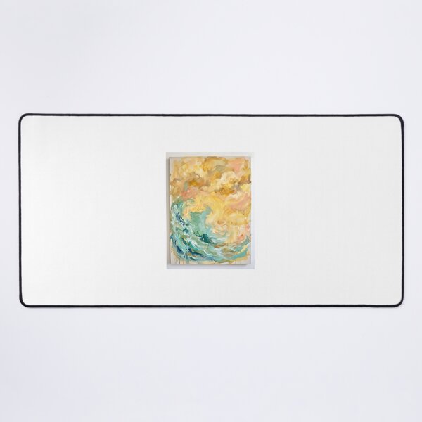 Item preview, Bulldog Surf Champion - Abstract Expressionist Pet Painting designed and sold by PictoVibe.