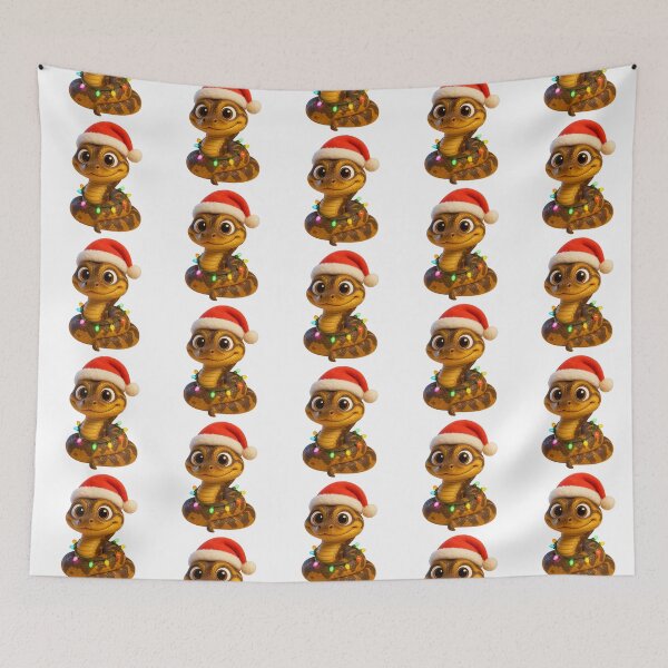 Aperçu de l'œuvre Lumières de Noël de boa jamaïcain créée et vendue par Sillytoe.
