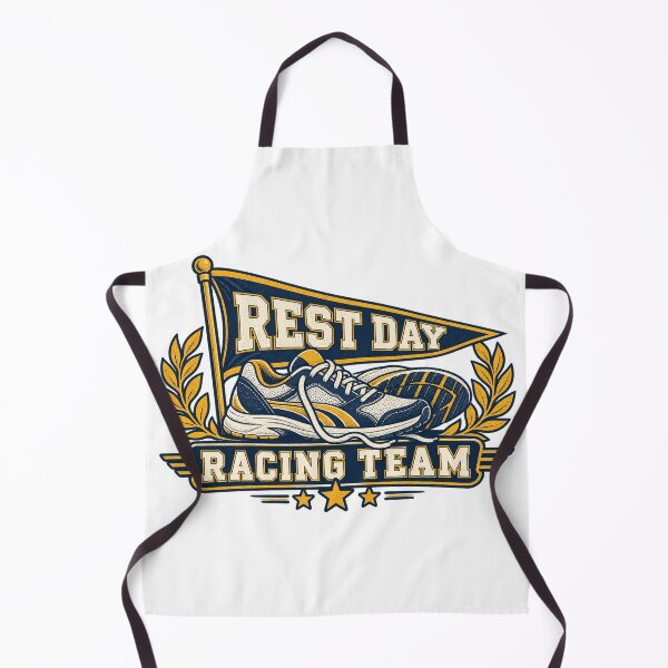 Item preview, Rest Day Racing Team Funny Collegiate Pennant designed and sold by Dust Blind.