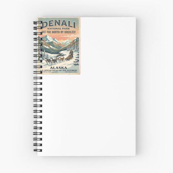 Item preview, Husky Sled Adventure - Vintage WPA National Park Pet Poster designed and sold by PictoVibe.
