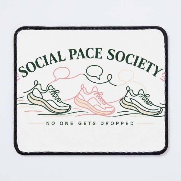 Item preview, Social Pace Society No One Gets Dropped Minimalist designed and sold by BeYourOwnHero.