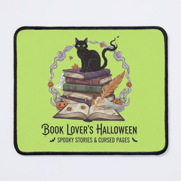 Item preview, Black Cat Stack Books Spellbook Emblem designed and sold by Exquisite Design Studio „Paculówka”.