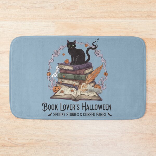Item preview, Black Cat Stack Books Spellbook Emblem designed and sold by Exquisite Design Studio „Paculówka”.