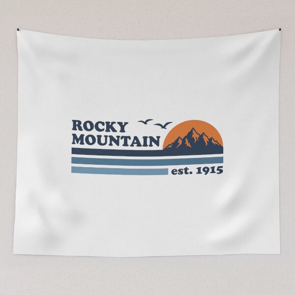 Item preview, Rocky Mountain Est 1915 Adventure Outdoors Traveler Hiking Camper designed and sold by lightylegal.