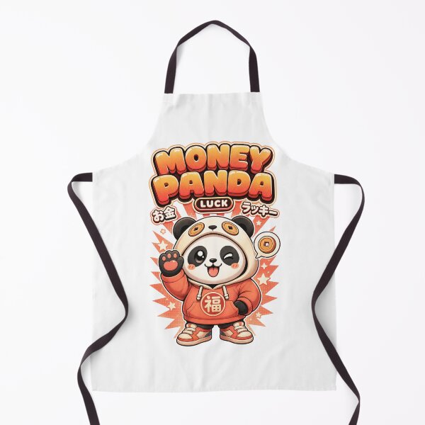Item preview, Money Panda Luck Kawaii Mascot designed and sold by NullSpacePrints.