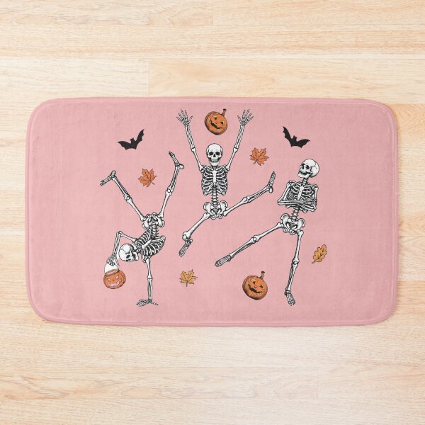 Item preview, Dancing Skeletons Halloween Party - Vintage Spooky Dance designed and sold by Elite Wall Art.