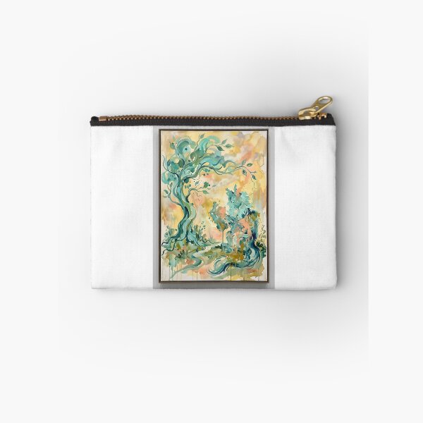 Item preview, Maine Coon Literary Cat - Abstract Expressionist Pet Painting designed and sold by PictoVibe.
