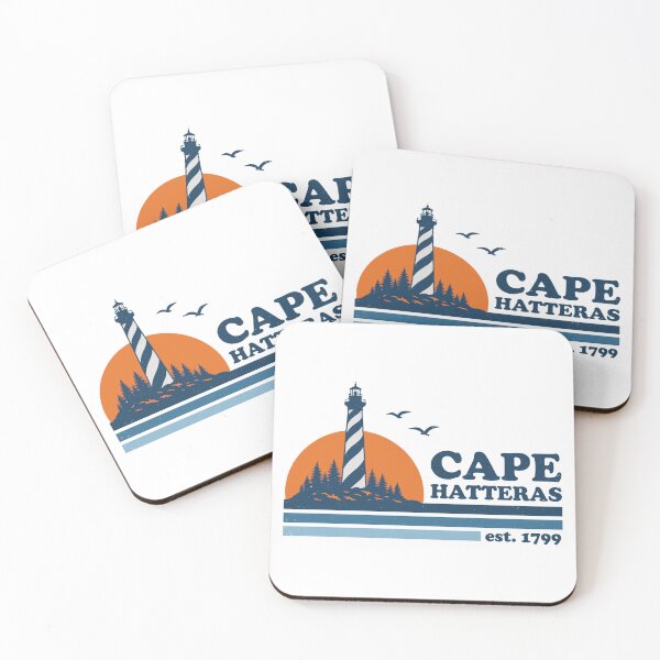 Item preview, Cape Hatteras Est. 1799 North Carolina Lighthouse Vacation Travel Souvenir designed and sold by lightylegal.
