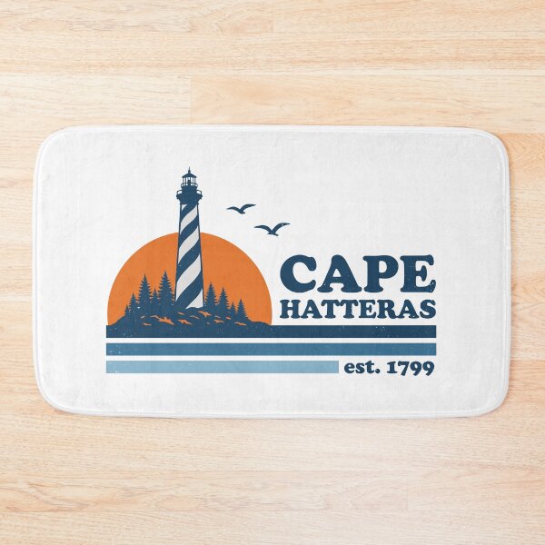 Item preview, Cape Hatteras Est. 1799 North Carolina Lighthouse Vacation Travel Souvenir designed and sold by lightylegal.