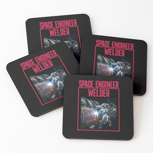 Item preview, Space Engineer Welder Astronaut Welding in Space designed and sold by BigfeetLittlepaws.
