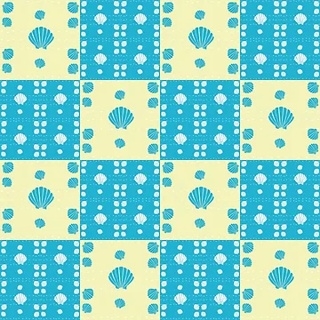 Artwork thumbnail, Square Shell Pattern by jshuphotography