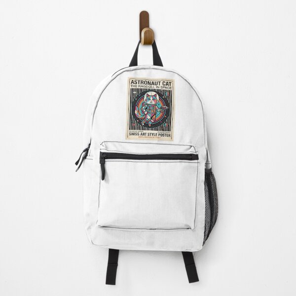 Item preview, Ragdoll Cat Astronaut - Mid Century Modern Pet Poster designed and sold by PictoVibe.