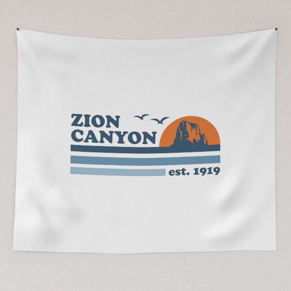 Item preview, Zion Canyon National Park Utah Travel Hiking Adventure Established 1919 designed and sold by lightylegal.