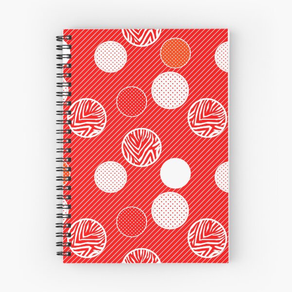 Item preview, Abstract bright red scarlet pattern in peas, designed and sold by fuzzyfox.