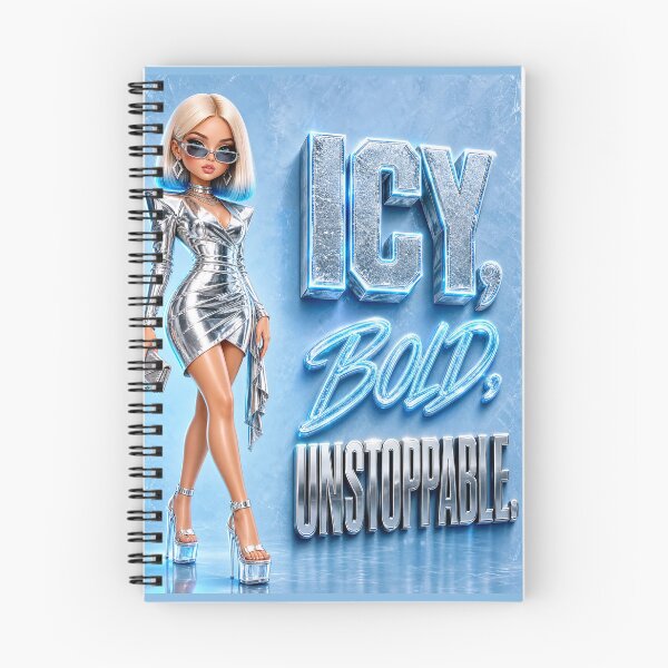 Item preview, Icy Bold Unstoppable Futuristic Silver Doll designed and sold by CurrentPhase.