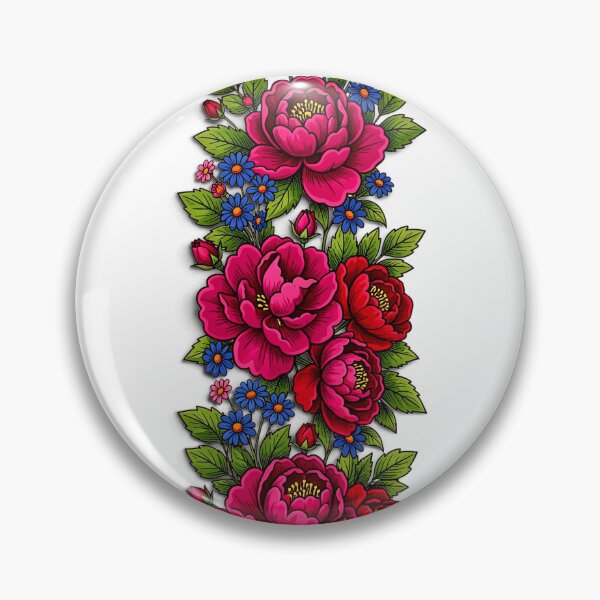 Item preview, Floral Textile Pattern Print on Cotton Fabric designed and sold by The Empire Of Digital Art..