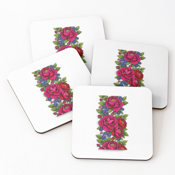 Item preview, Floral Textile Pattern Print on Cotton Fabric designed and sold by The Empire Of Digital Art..