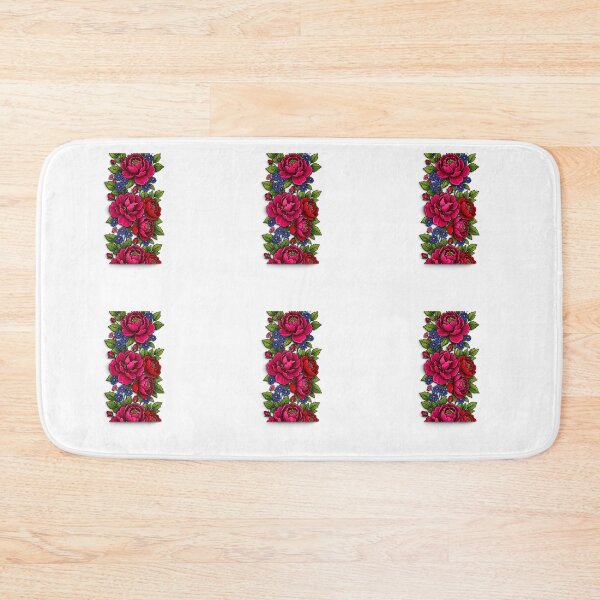 Item preview, Floral Textile Pattern Print on Cotton Fabric designed and sold by The Empire Of Digital Art..