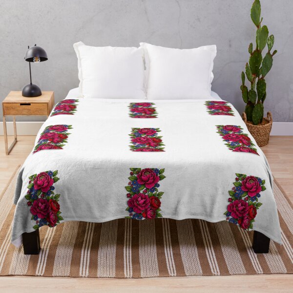 Item preview, Floral Textile Pattern Print on Cotton Fabric designed and sold by The Empire Of Digital Art..