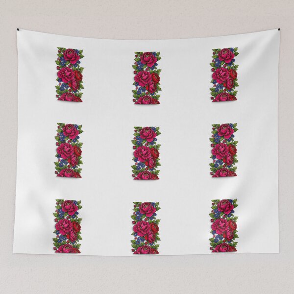 Item preview, Floral Textile Pattern Print on Cotton Fabric designed and sold by The Empire Of Digital Art..
