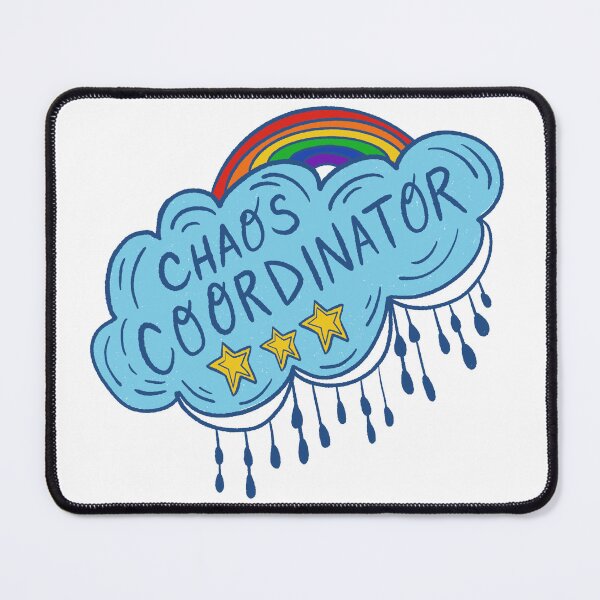 Item preview, Chaos Coordinator Badge designed and sold by Stephanie McRae.