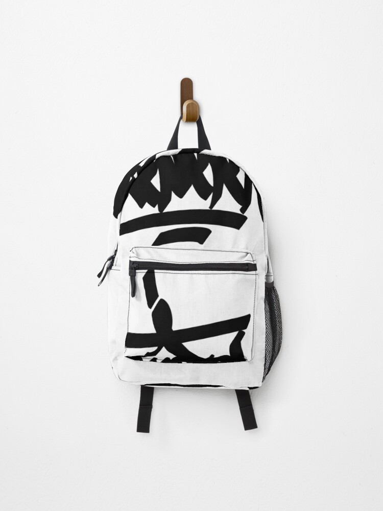 Thumbnail 1 of 3, Backpack, Redbubble GRAFFITI TAG designed and sold by simplementemarc.