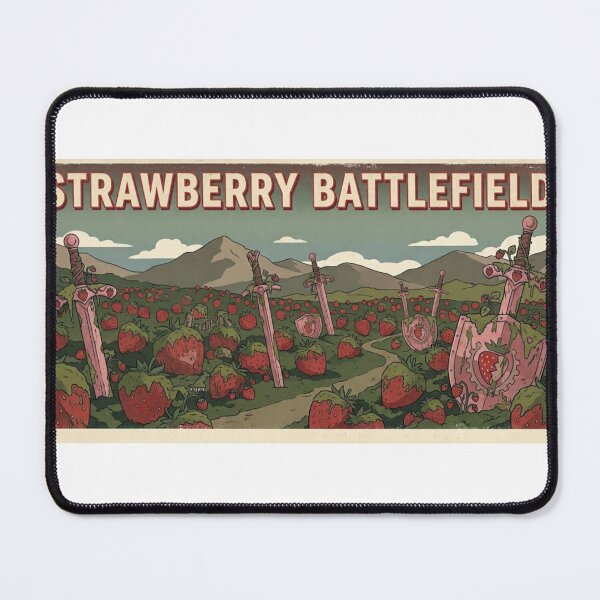Item preview, Visit the Strawberry Field designed and sold by conamor-bymel.