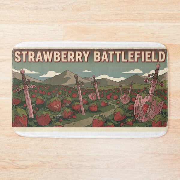 Item preview, Visit the Strawberry Field designed and sold by conamor-bymel.