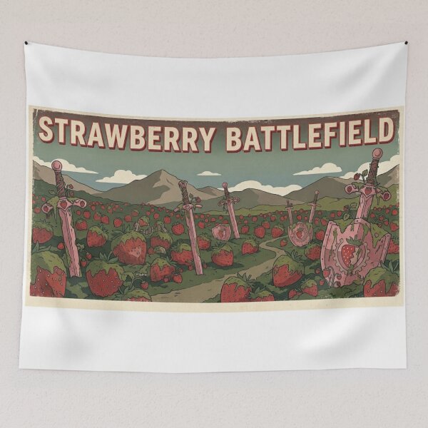 Item preview, Visit the Strawberry Field designed and sold by conamor-bymel.