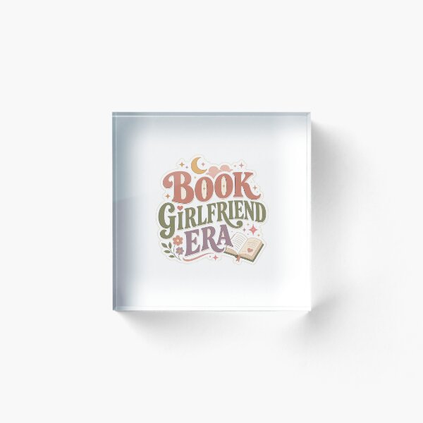 Artikelvorschau, Book Girlfriend Era Sticker entworfen und verkauft von RedRubyBubble.