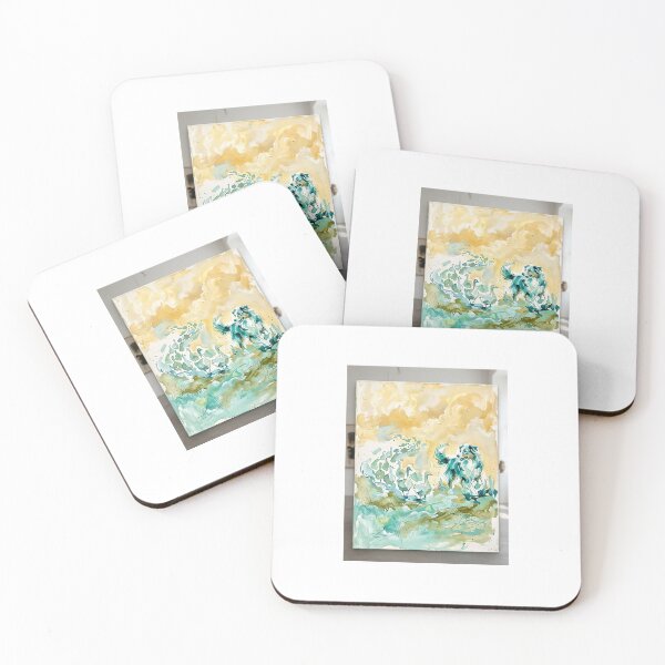 Item preview, Australian Shepherd Goose Herder - Abstract Expressionist Pet Painting designed and sold by PictoVibe.