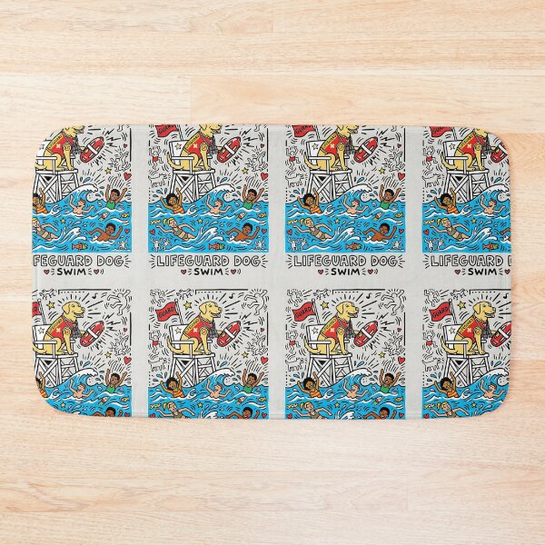 Item preview, Labrador Retriever Lifeguard - Pop Art Pet Design designed and sold by PictoVibe.
