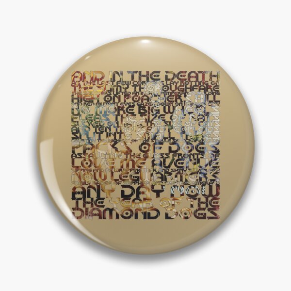 Item preview, Future Legend (Bowie Diamond Dogs fanart) Stencil designed and sold by Cathedral of Curiosity.