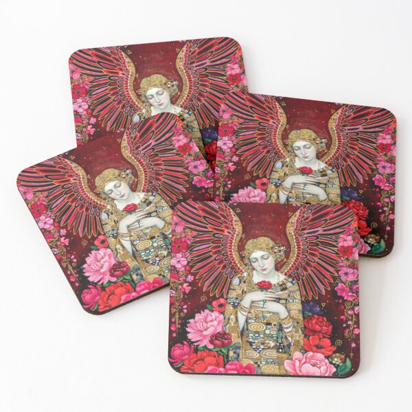 Item preview,  Angel of Red Flowers designed and sold by TheDarkWardrobe.