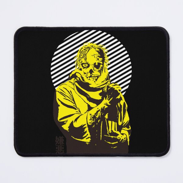 Item preview, Yellow Masked Horror Figure Retro Design designed and sold by Connie Wiggins.