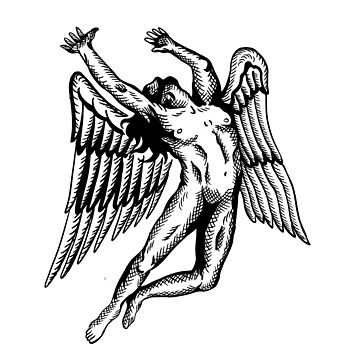 Artwork thumbnail, Fallen angel by MARCOSURREAL
