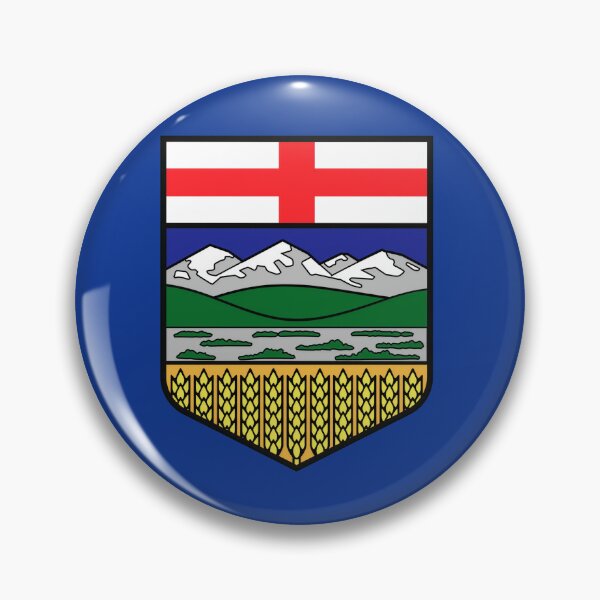 Item preview, Alberta Shield (large print) designed and sold by BillieGoatGruff.