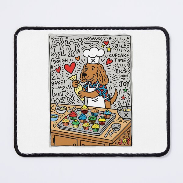 Item preview, Cocker Spaniel Pastry Chef - Pop Art Pet Design designed and sold by PictoVibe.