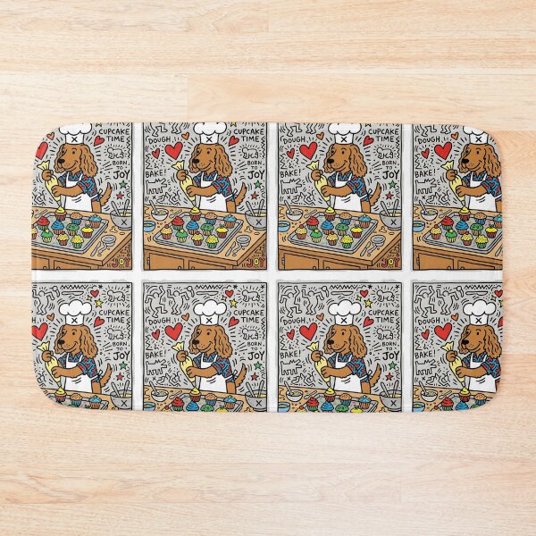 Item preview, Cocker Spaniel Pastry Chef - Pop Art Pet Design designed and sold by PictoVibe.