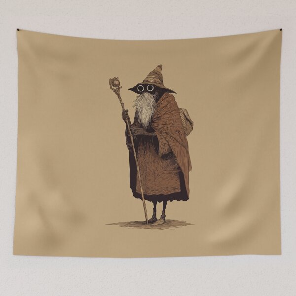 Item preview, Weird Old Wizard designed and sold by Gkinoki.