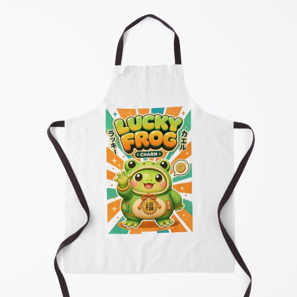 Item preview, Lucky Frog Charm Japanese Mascot designed and sold by NullSpacePrints.