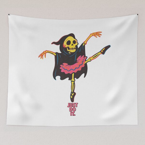Item preview, Dancing Grim Reaper Ballerina Skeleton Graphic designed and sold by 13NINE.