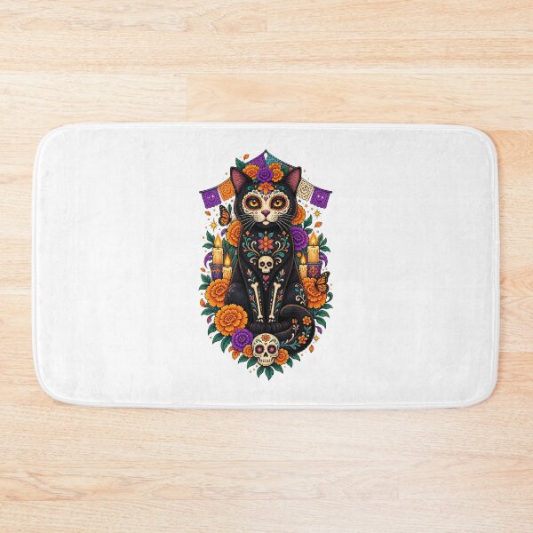 Item preview, Día de los Muertos Pet Memorial Floral Animal Art designed and sold by AMICO77.