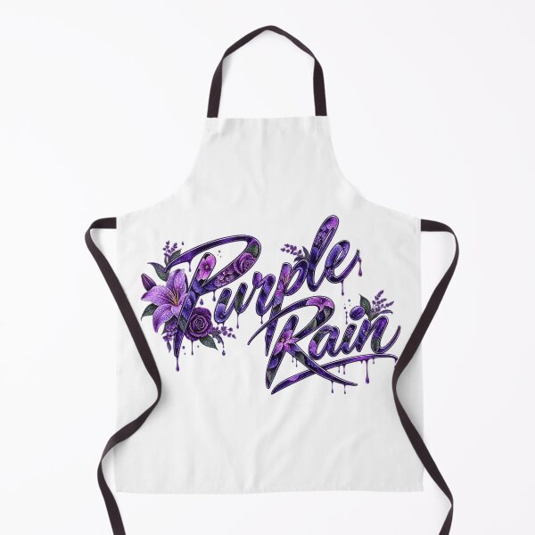 Item preview, Purple Flowers In The Rain designed and sold by nostalgic4u.