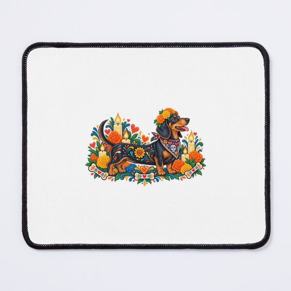 Item preview, Día de los Muertos Pet Memorial Floral Animal Art designed and sold by AMICO77.