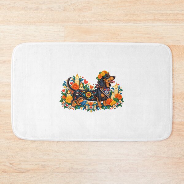 Item preview, Día de los Muertos Pet Memorial Floral Animal Art designed and sold by AMICO77.