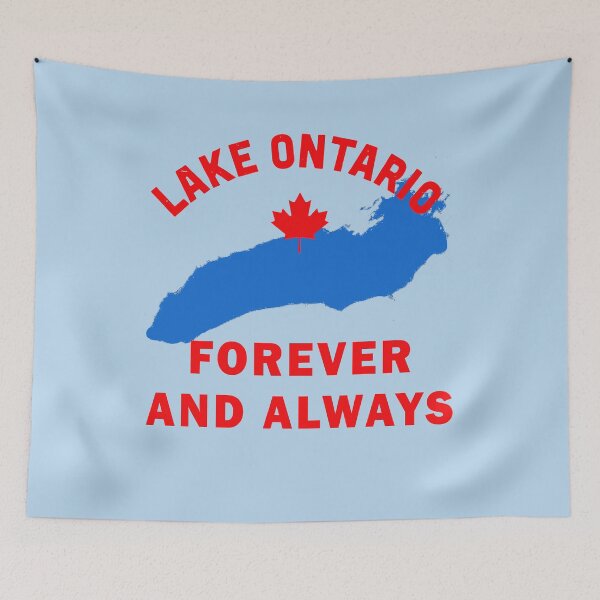 Item preview, LAKE ONTARIO FOREVER AND ALWAYS designed and sold by Greenbaby.
